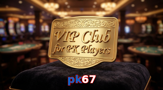 Main screen of Pk67 vip page for PK players